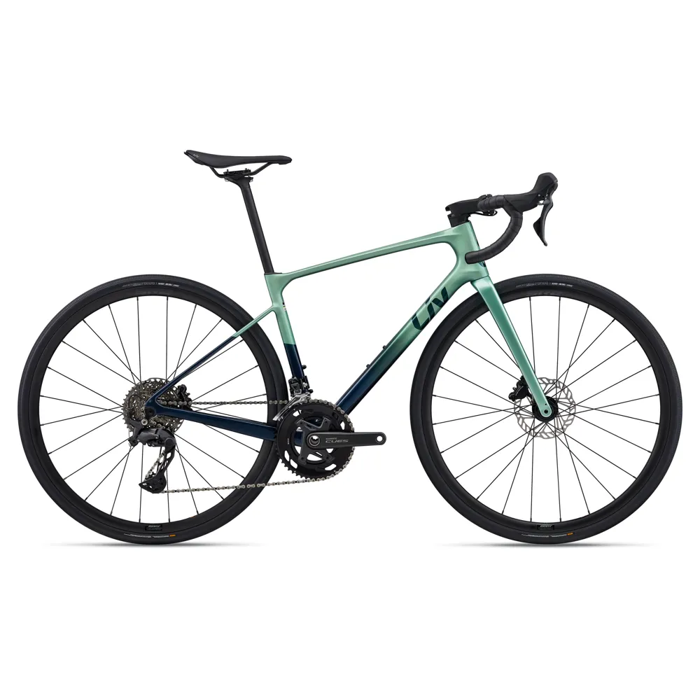 uPRISE Bikes Liv Avail Advanced 3 2026 Women's Road Bike - Seafoam/Cosmos Navy | Price match, 365 day return s, 18-Month Warranty, Finance Available & Free UK Delivery