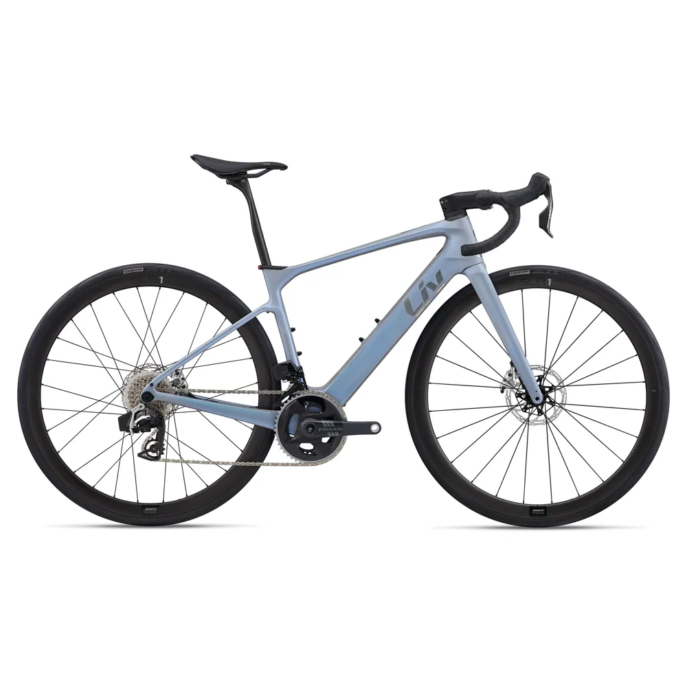 uPRISE Bikes Liv Avail Advanced E+ Elite 0 2026 Women's Electric Road Bike - Moonstone | Price match, 365 day return s, 18-Month Warranty, Finance Available & Free UK Delivery