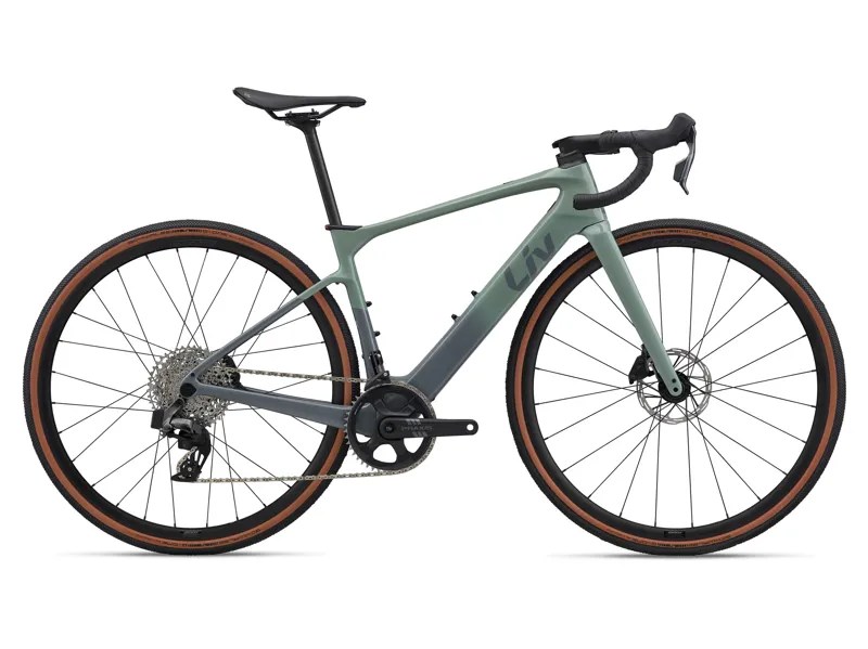 Liv Avail Advanced E+ Elite AR 2026 Women's Electric Road Bike - Eucalyptus