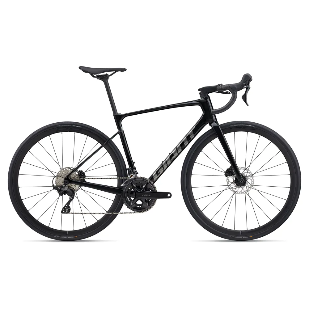 uPRISE Bikes Giant Defy Advanced 2 2026 Carbon Endurance Road Bike - Abyss Black | Price match, 365 day return s, 18-Month Warranty, Finance Available & Free UK Delivery