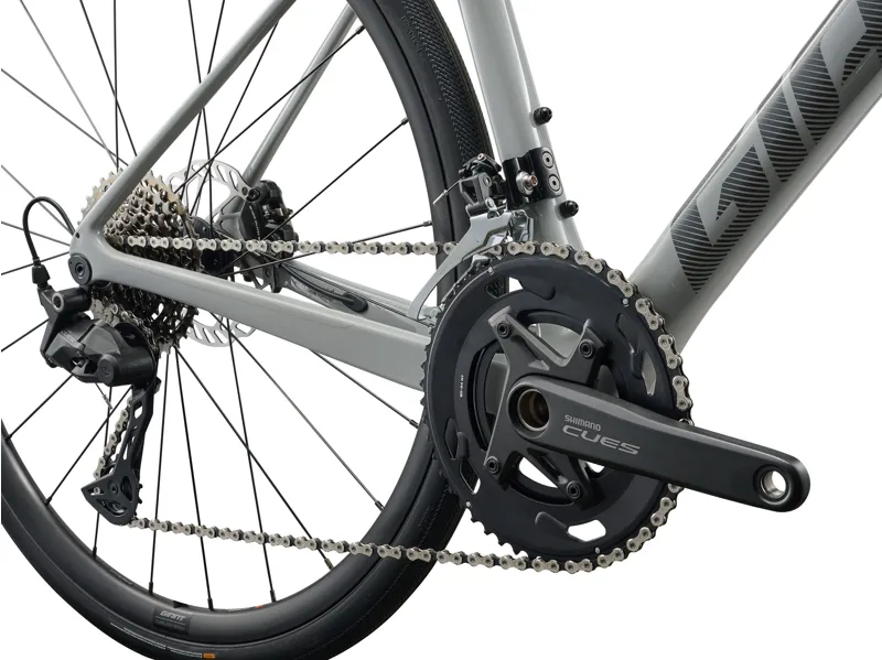 Giant Defy Advanced 3 2026 Carbon Endurance Road Bike - Good Grey-1