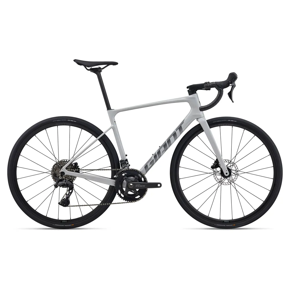 uPRISE Bikes Giant Defy Advanced 3 2026 Carbon Endurance Road Bike - Good Grey | Price match, 365 day return s, 18-Month Warranty, Finance Available & Free UK Delivery