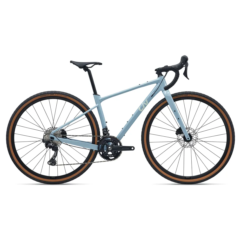 uPRISE Bikes Liv Devote 0 2026 Women's Gravel Road Bike - Clear Sky | Price match, 365 day return s, 18-Month Warranty, Finance Available & Free UK Delivery