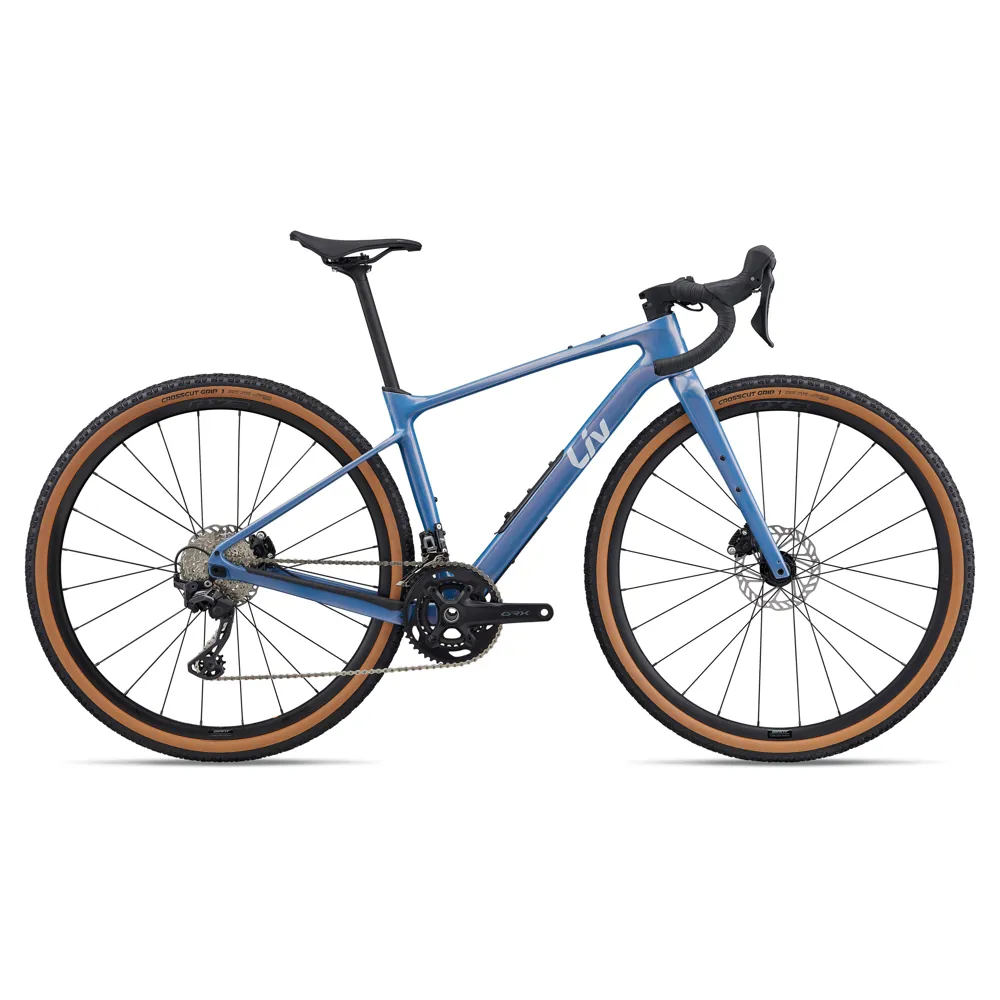 uPRISE Bikes Liv Devote Advanced 2 2026 Women's Gravel Road Bike - Lunar Eclipse | Price match, 365 day return s, 18-Month Warranty, Finance Available & Free UK Delivery