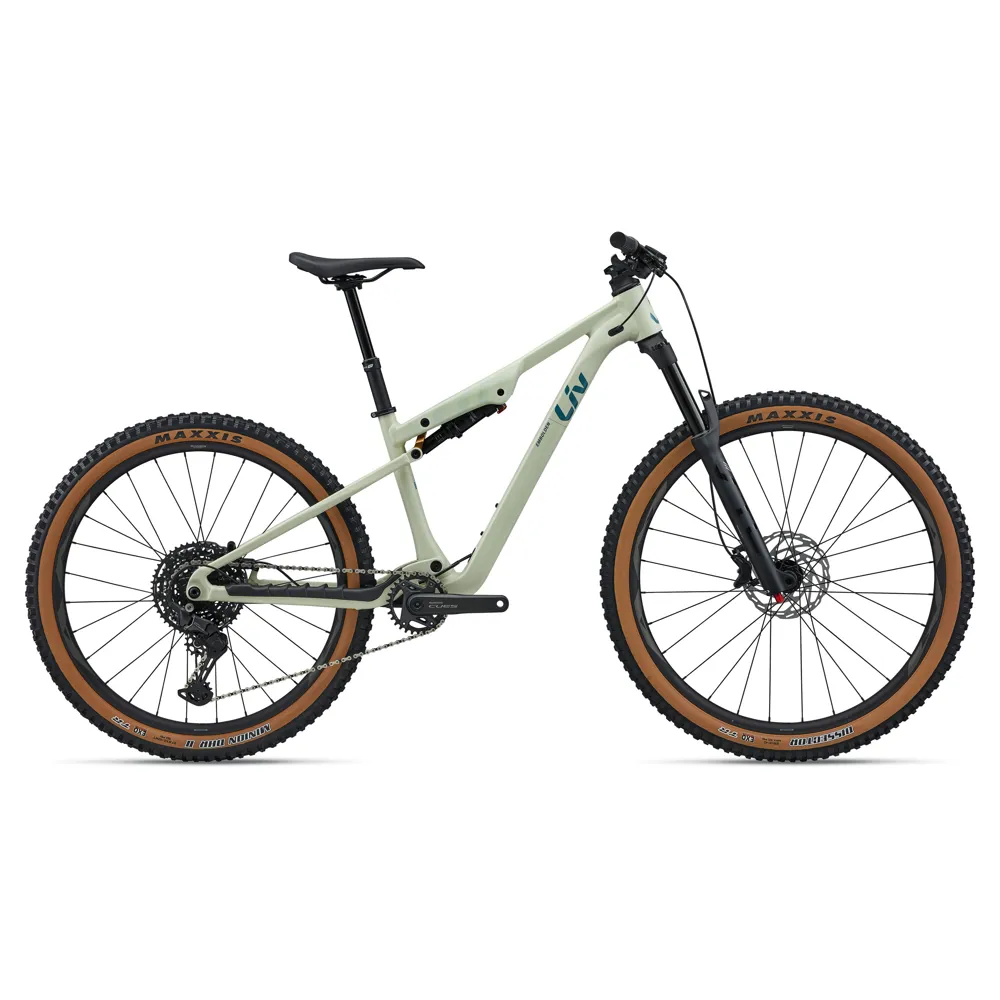 uPRISE Bikes Liv Embolden 29er 2026 Women's Full Suspension MTB - Pale Moss | Price match, 365 day returns, 18-Month Warranty, Finance Available & Free UK Delivery