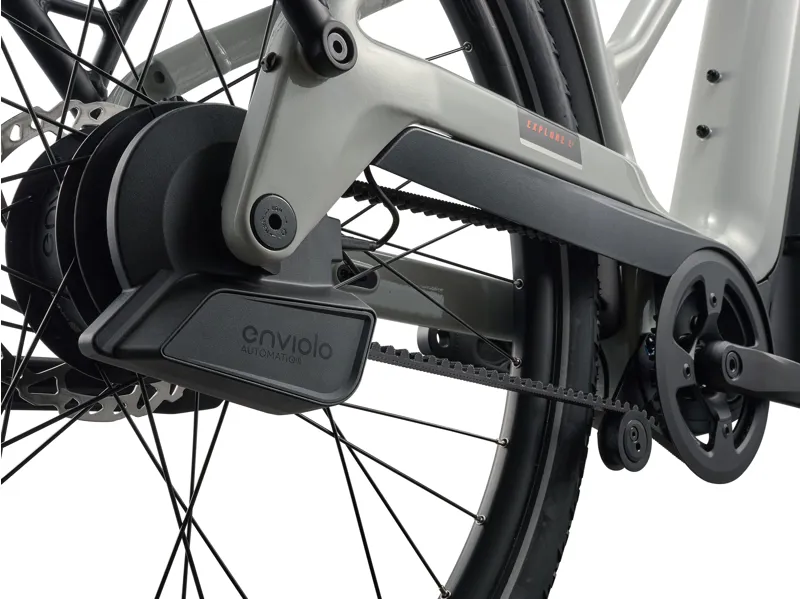 Giant Explore E+ 0 Stagger 2026 Electric Hybrid Bike - Snow Drift-1