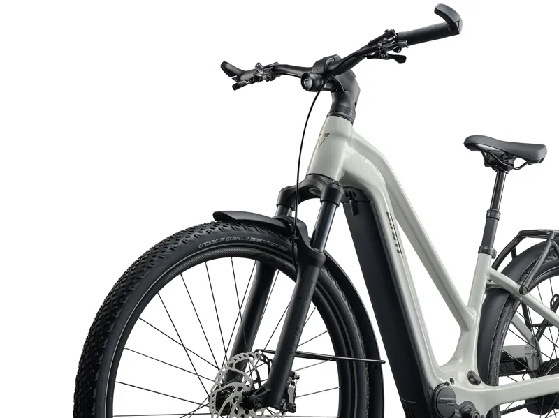 Giant Explore E+ 0 Stagger 2026 Electric Hybrid Bike - Snow Drift-4