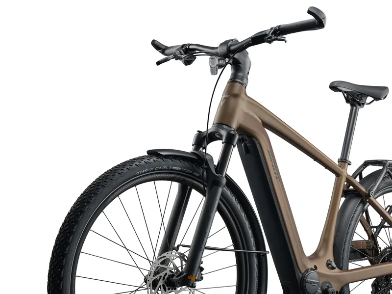 Giant Explore E+ 3 Double Diamond 2026 Electric Hybrid Bike - Pyrite Brown-7