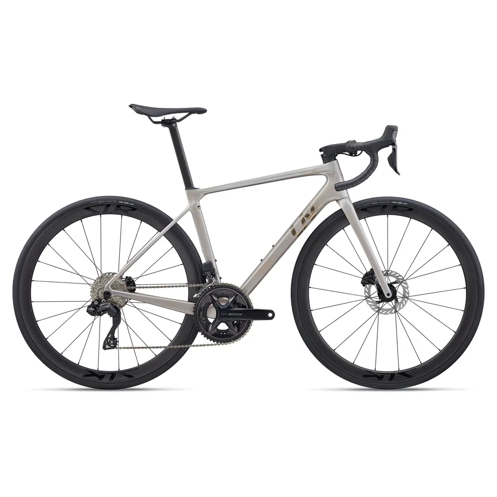 uPRISE Bikes Liv Langma Advanced 0 2026 Women's Carbon Road Bike - Camel Silk | Price match, 365 day return s, 18-Month Warranty, Finance Available & Free UK Delivery