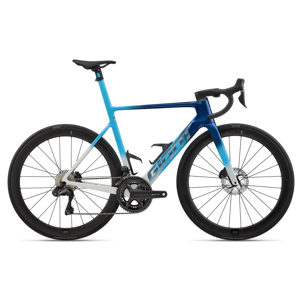 uPRISE Bikes Giant Propel Advanced SL 1 2026 Carbon Road Bike - Ultra Navy/Azure/Chrome | Price match, 365 day return s, 18-Month Warranty, Finance Available & Free UK Delivery
