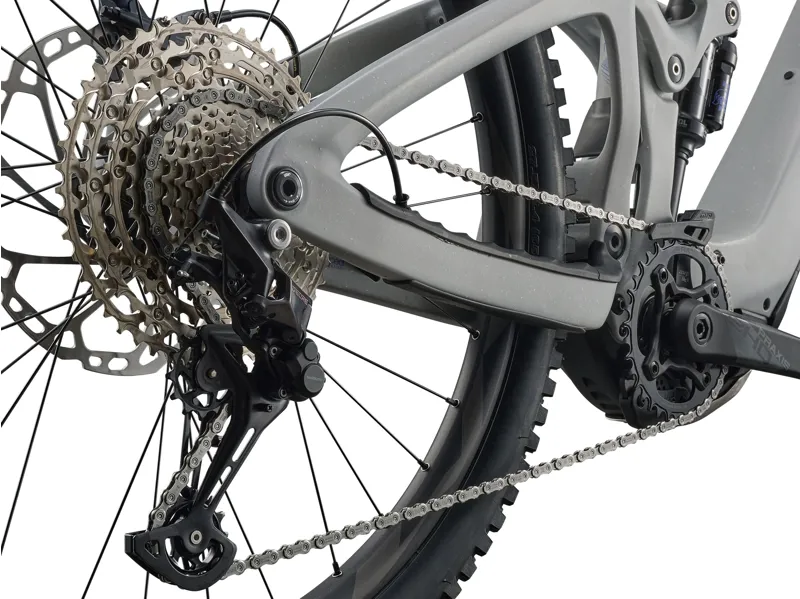 Giant Reign Advanced E+ 2 2026 Electric Mountain Bike - Moon Dust-5