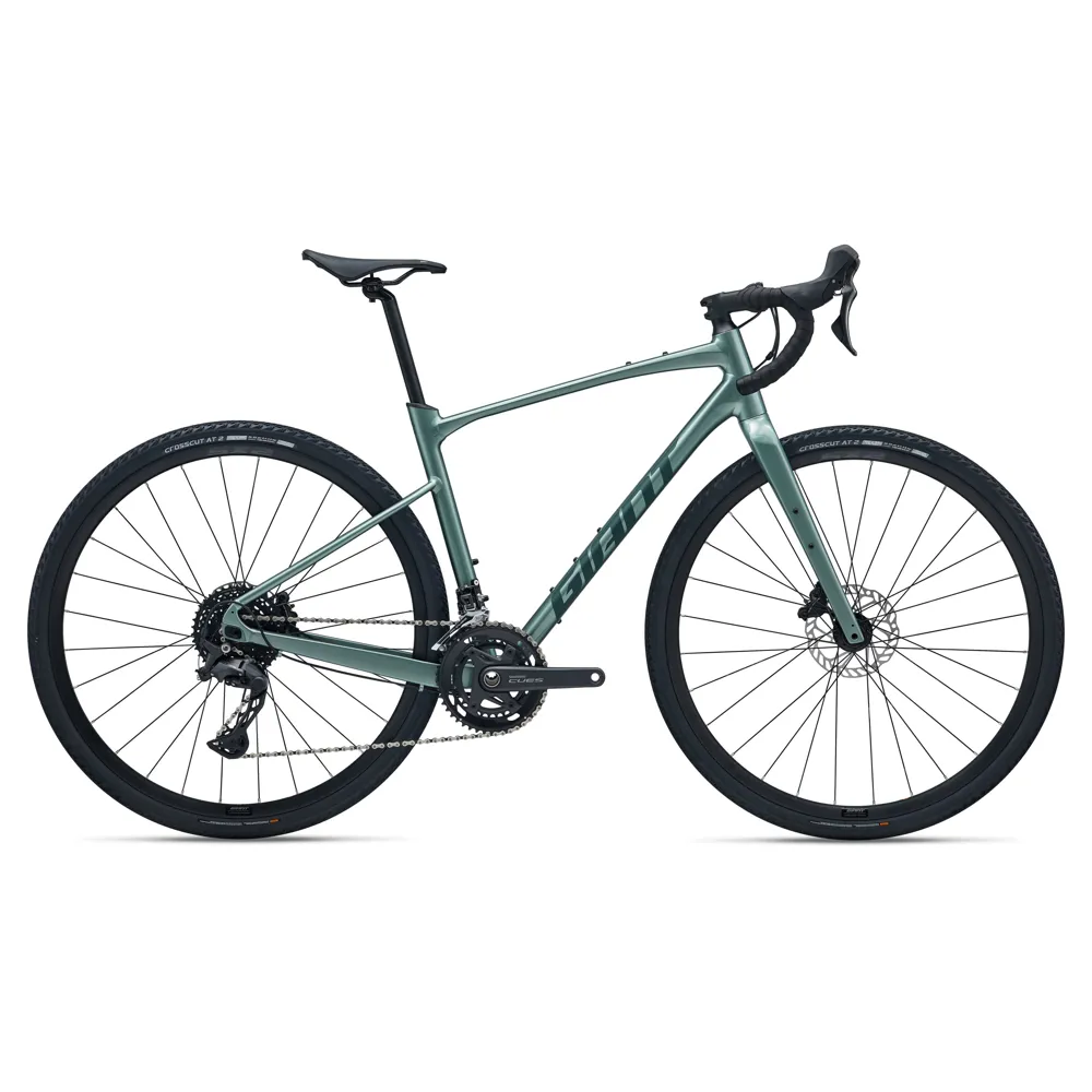 uPRISE Bikes Giant Revolt 1 2026 Gravel Road Bike - Alpine Green | Price match, 365 day return s, 18-Month Warranty, Finance Available & Free UK Delivery