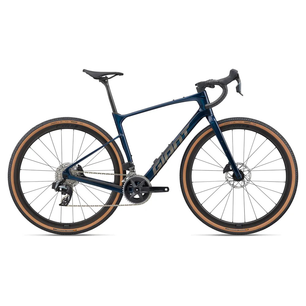 uPRISE Bikes Giant Revolt Advanced Pro 1 2026 Carbon Gravel Road Bike - Ocean Twilight | Price match, 365 day return s, 18-Month Warranty, Finance Available & Free UK Delivery