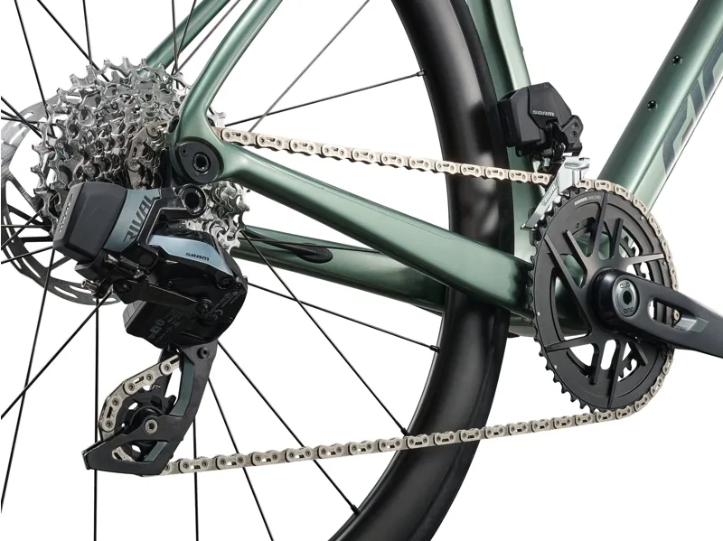 Giant TCR Advanced 0 AXS 2026 Carbon Road Bike - Alpine Green-1