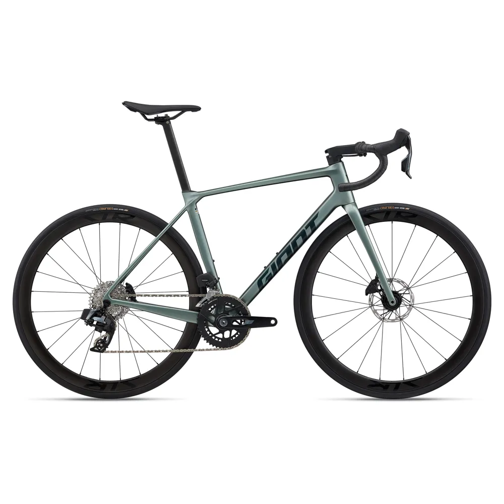 uPRISE Bikes Giant TCR Advanced 0 AXS 2026 Carbon Road Bike - Alpine Green | Price match, 365 day return s, 18-Month Warranty, Finance Available & Free UK Delivery