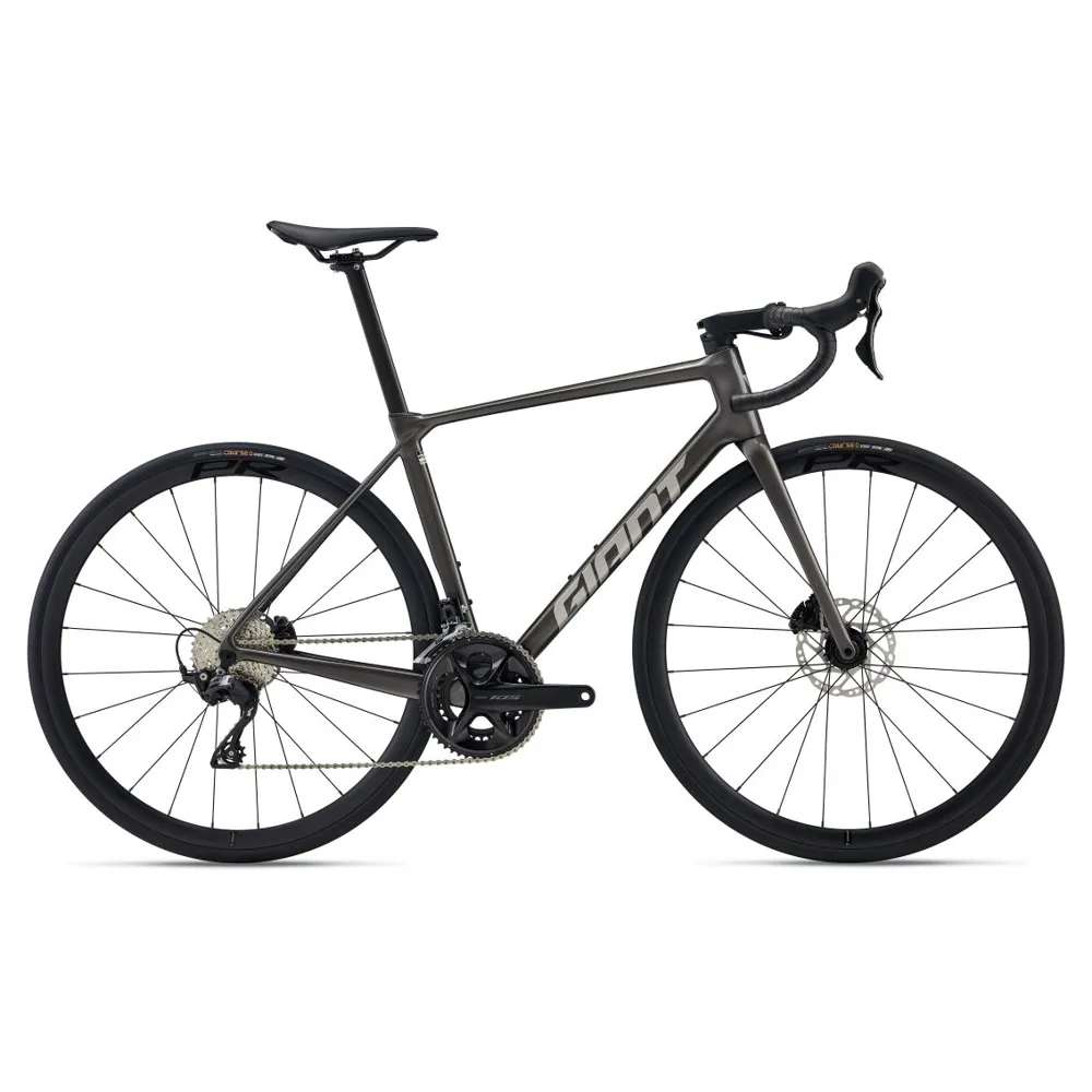 uPRISE Bikes Giant TCR Advanced 2 Pro Compact 2026 Carbon Road Bike - Stealth Chrome | Price match, 365 day return s, 18-Month Warranty, Finance Available & Free UK Delivery