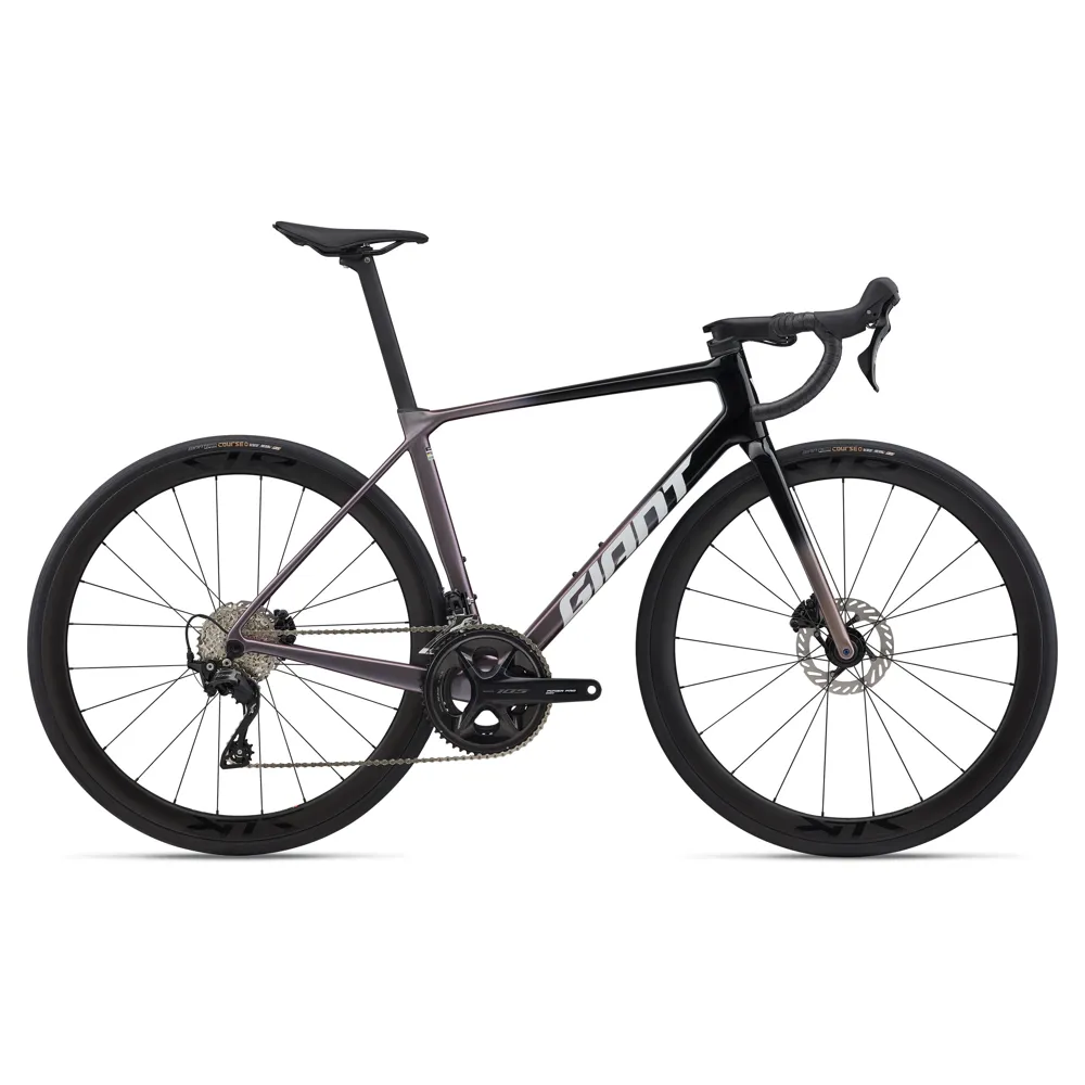 uPRISE Bikes Giant TCR Advanced Pro 2 2026 Carbon Road Bike - Black/Orion Nebula | Price match, 365 day return s, 18-Month Warranty, Finance Available & Free UK Delivery