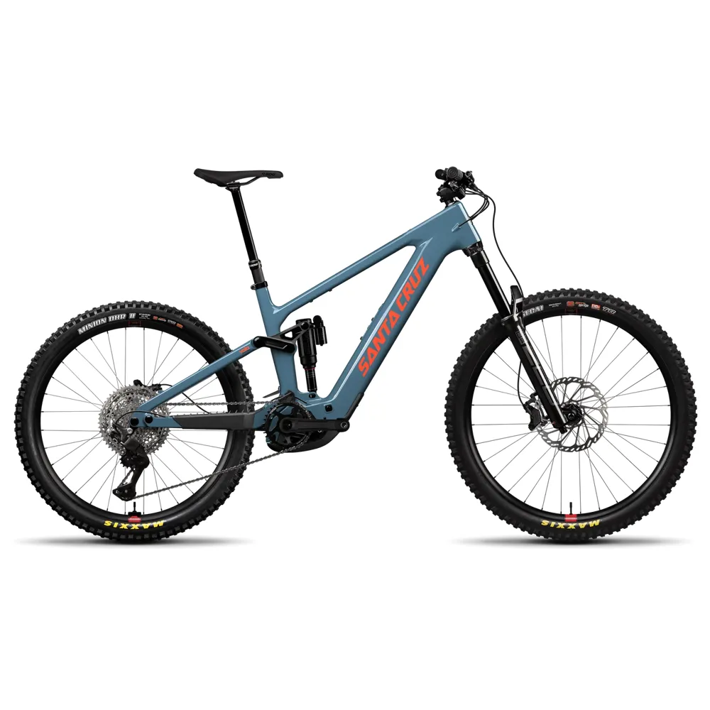 uPRISE Bikes Santa Cruz Vala Carbon C Deore 7200 2026 Electric MTB - Slate Blue | Price match, 365 day returns, 18-Month Warranty, Finance Available & Free UK Delivery