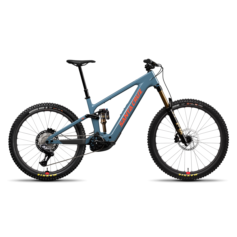 uPRISE Bikes Santa Cruz Vala XT Di2 RSV 2027 Electric Full Suspension MTB - Slate Blue | Price match, 365 day returns, 18-Month Warranty, Finance Available & Free UK Delivery