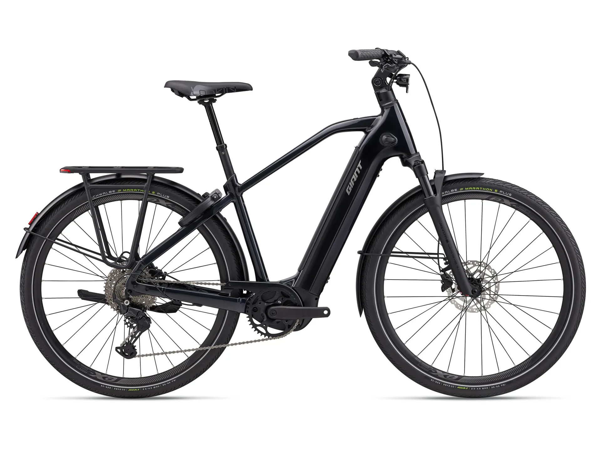 Giant AnyTour E+ 4 DD 2027 Electric Hybrid Bike - Cold Night