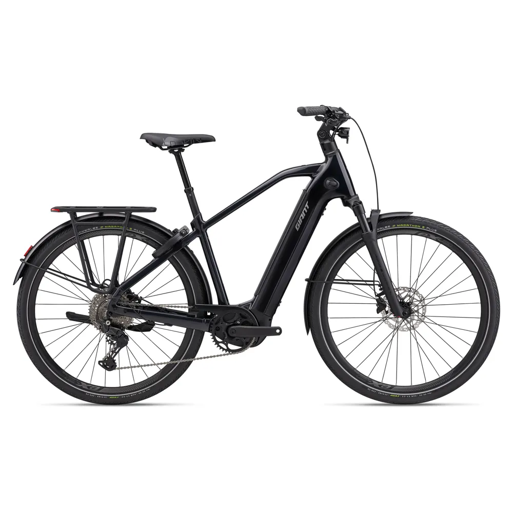 uPRISE Bikes Giant AnyTour E+ 4 DD 2027 Electric Hybrid Bike - Cold Night | Price match, 365 day returns, 18-Month Warranty, Finance Available & Free UK Delivery