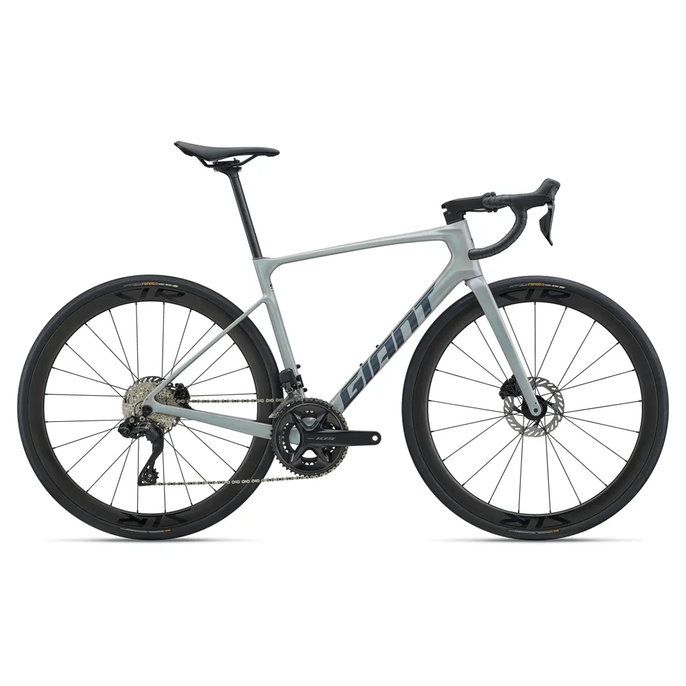 uPRISE Bikes Giant Defy Advanced 0 2027 Carbon Endurance Road Bike - Supernova Grey | Price match, 365 day returns, 18-Month Warranty, Finance Available & Free UK Delivery
