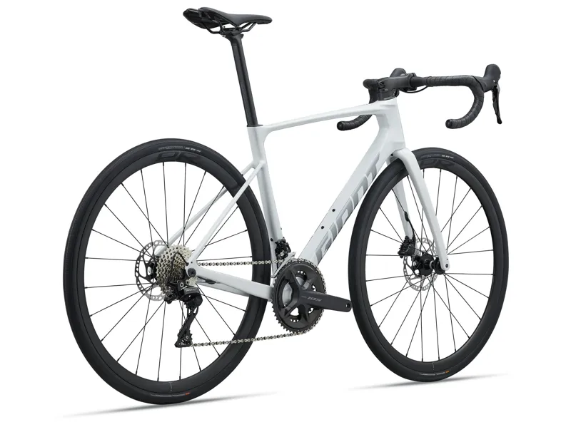Giant Defy Advanced 2 2027 Carbon Endurance Road Bike - Pearl White-1