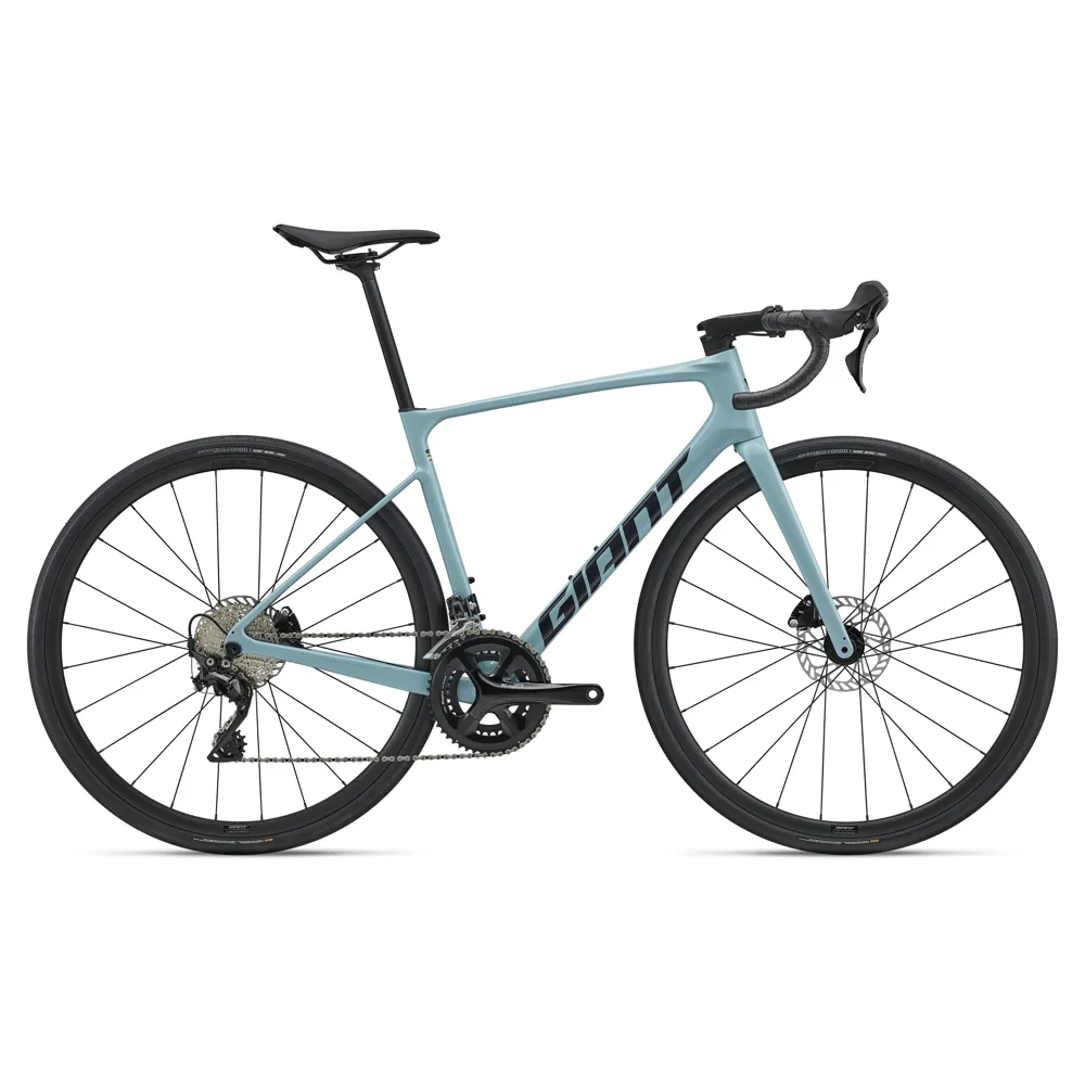 uPRISE Bikes Giant Defy Advanced 3 2027 Carbon Endurance Road Bike - Mach Blue | Price match, 365 day returns, 18-Month Warranty, Finance Available & Free UK Delivery