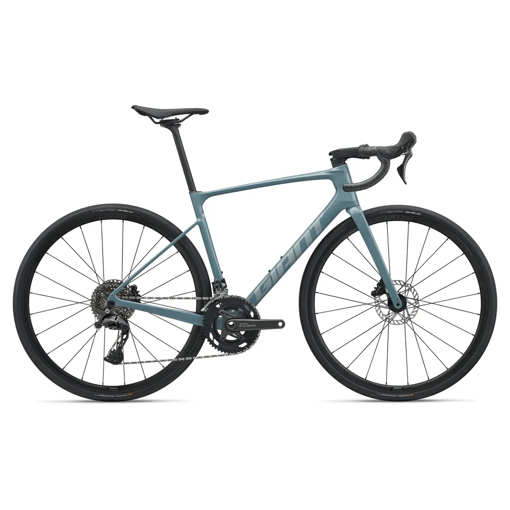 uPRISE Bikes Giant Defy Advanced 4 2027 Carbon Endurance Road Bike - Grey Cloud | Price match, 365 day returns, 18-Month Warranty, Finance Available & Free UK Delivery