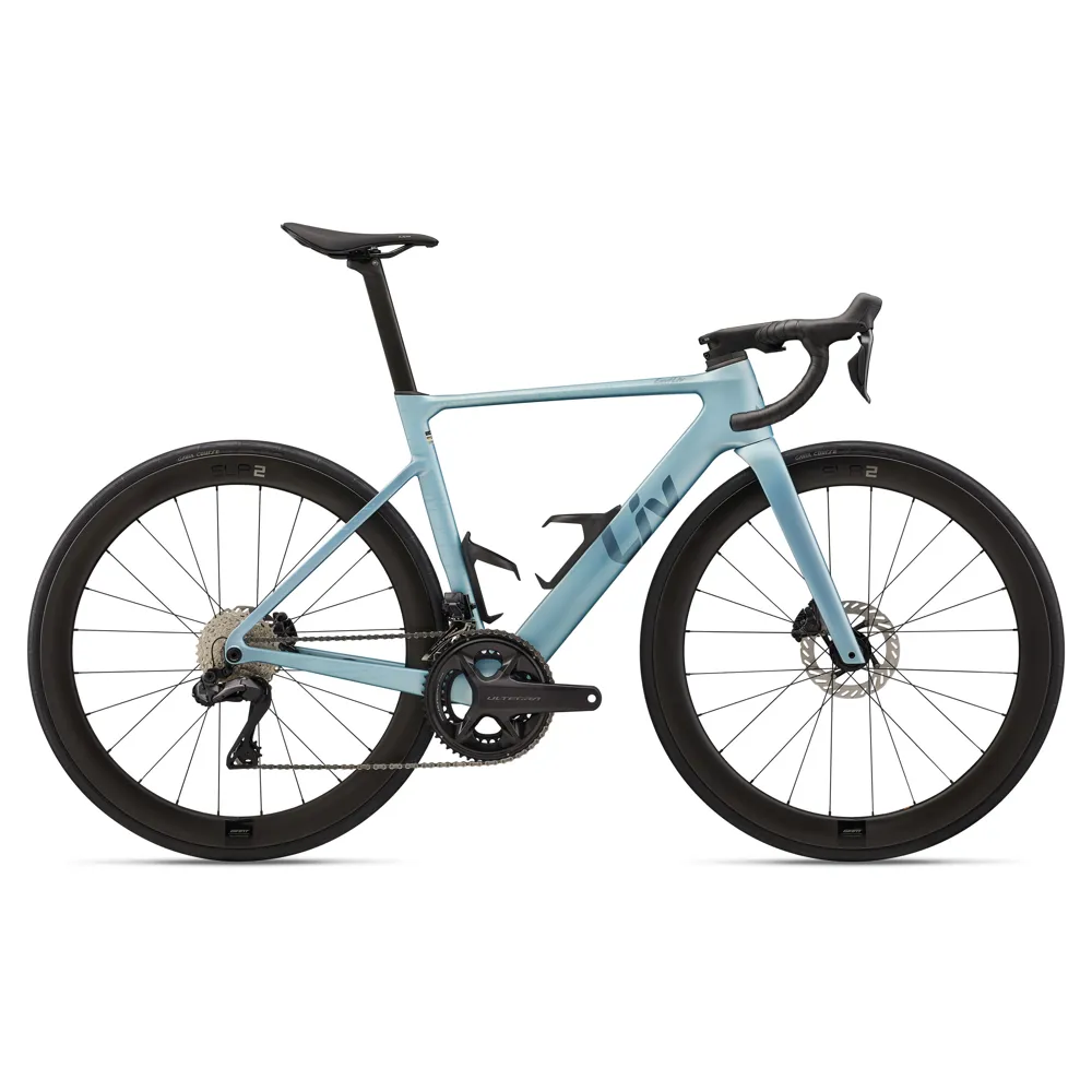 uPRISE Bikes Liv EnviLiv Advanced 0 2027 Women's Carbon Road Bike - Cryo Silver | Price match, 365 day returns, 18-Month Warranty, Finance Available & Free UK Delivery