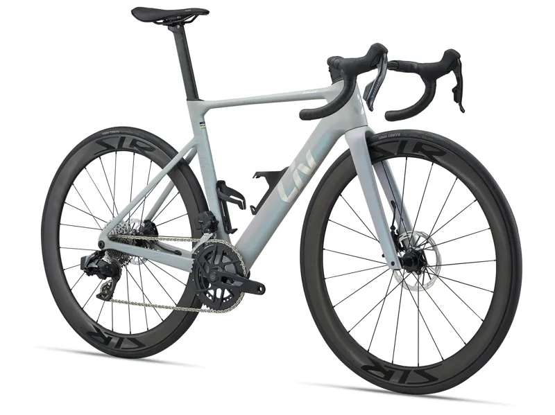 Liv EnviLiv Advanced Pro 1-AXS 2027 Women's Carbon Road Bike - Supernova Grey-1