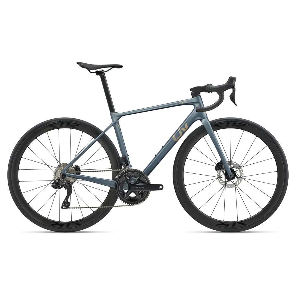 uPRISE Bikes Liv Langma Advanced 0 2027 Women's Carbon Road Bike - Midnight Pine | Price match, 365 day returns, 18-Month Warranty, Finance Available & Free UK Delivery