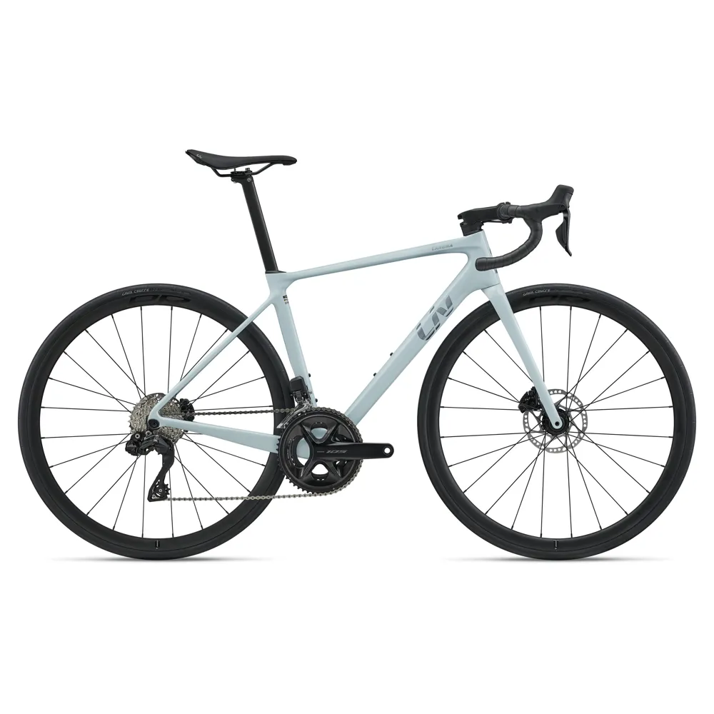 uPRISE Bikes Liv Langma Advanced 1-PC 2027 Women's Carbon Road Bike - Morning Haze | Price match, 365 day returns, 18-Month Warranty, Finance Available & Free UK Delivery