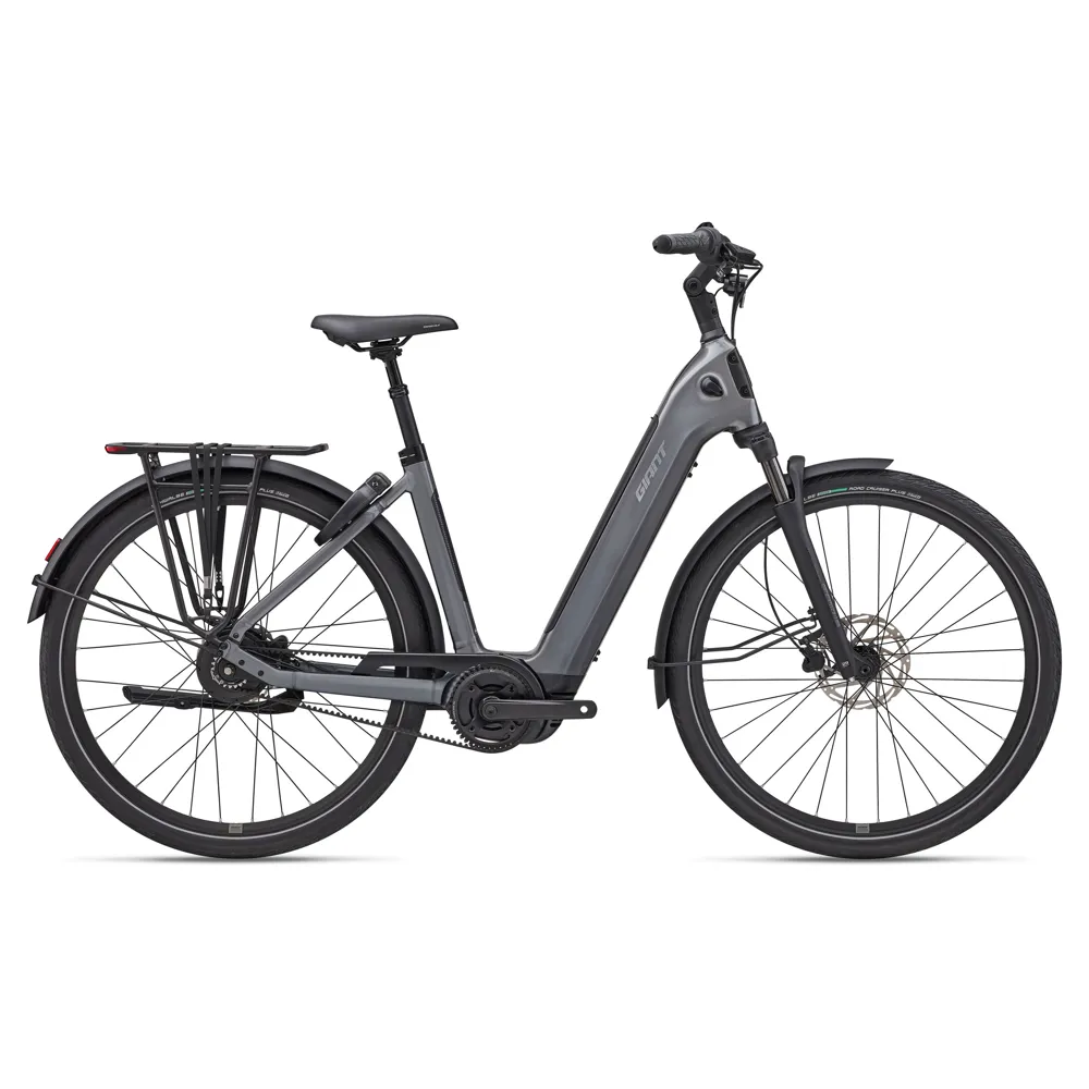 uPRISE Bikes Giant NewTour E+ 0 LST 2027 Electric Hybrid Bike - Charcoal | Price match, 365 day returns, 18-Month Warranty, Finance Available & Free UK Delivery