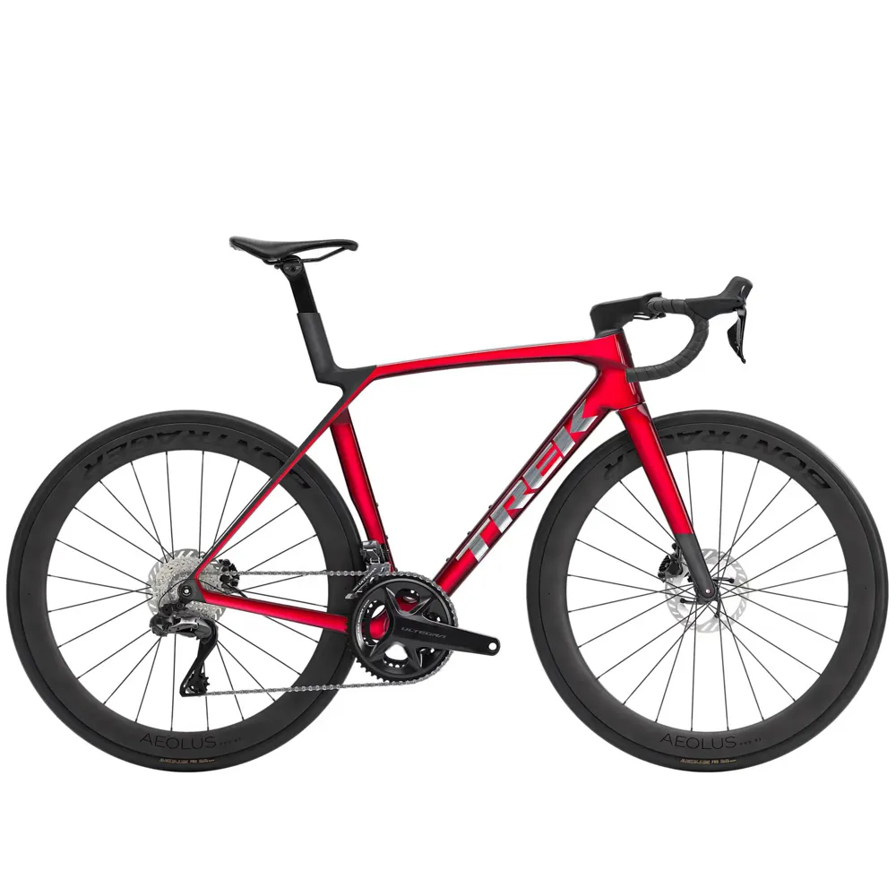 uPRISE Bikes Trek Madone SL 7 2026 Carbon Aero Road Bike - Fury Red/Deep Smoke | Price match, 365 day return s, 18-Month Warranty, Finance Available & Free UK Delivery
