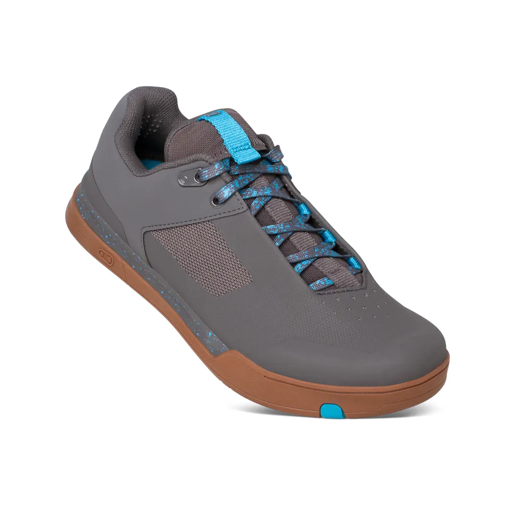 uPRISE Bikes Crank Brothers Mallet Lace MTB Shoes - Grey/Blue Splatter | Price match, 365 day return s, 18-Month Warranty, Finance Available & Free UK Delivery