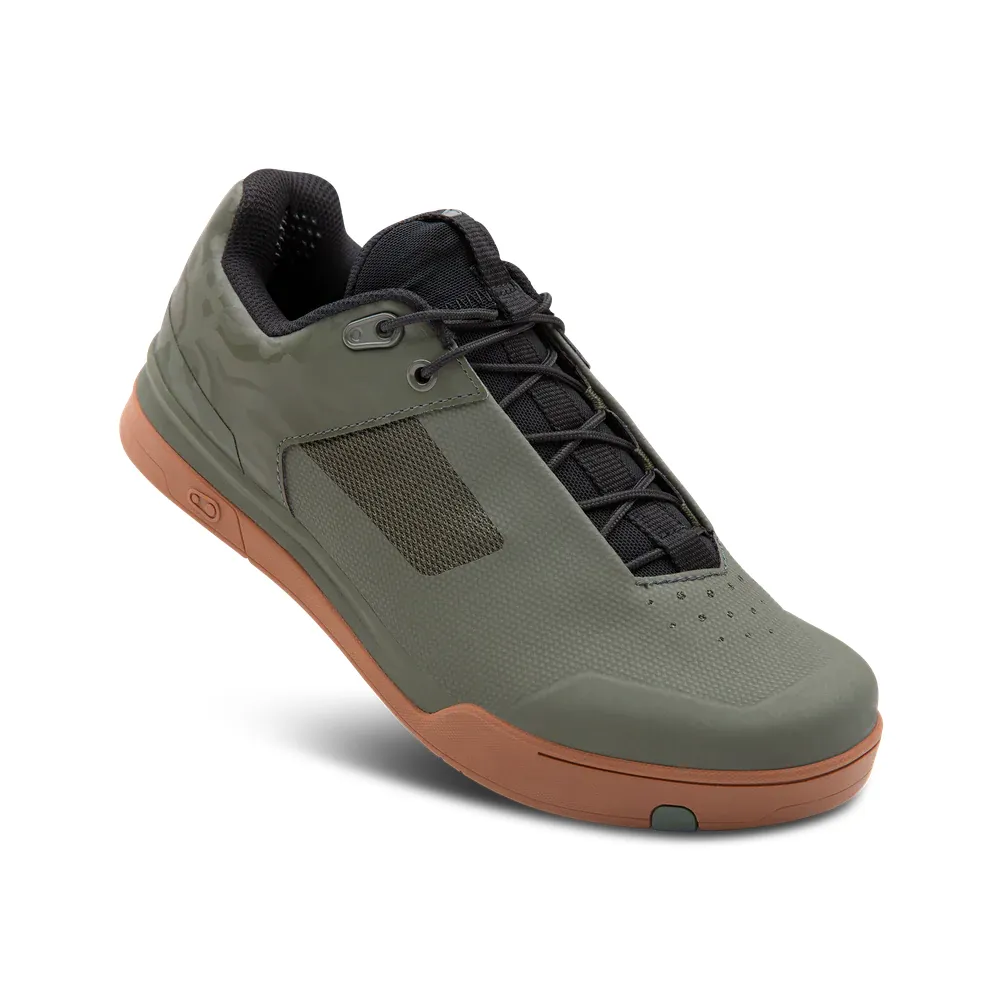 uPRISE Bikes Crank Brothers Mallet Lace MTB Shoes - Camo Green/Gum | Price match, 365 day return s, 18-Month Warranty, Finance Available & Free UK Delivery