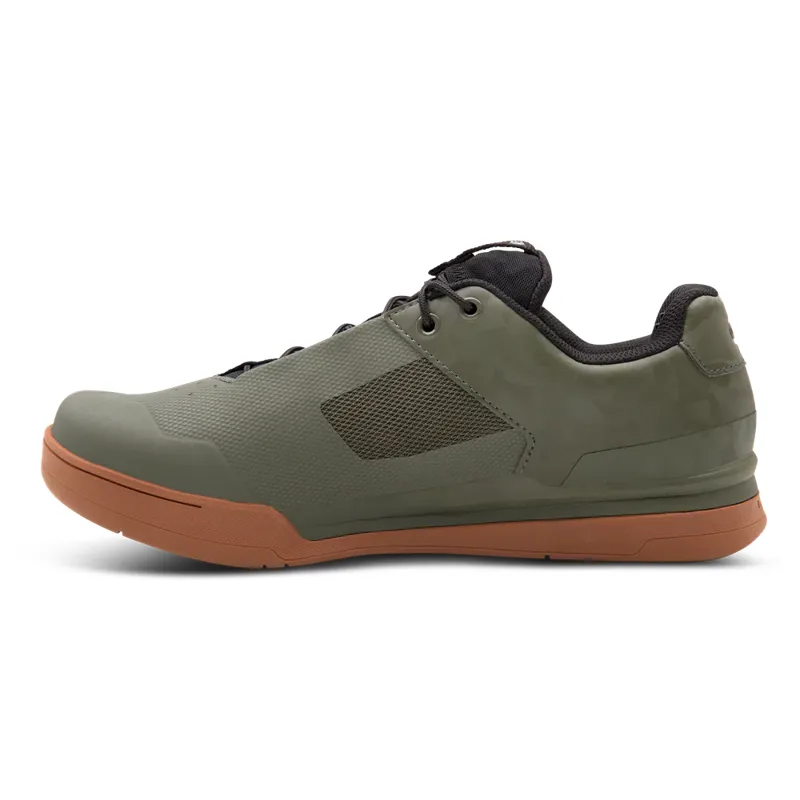 Crank Brothers Mallet Lace MTB Shoes - Camo Green/Gum-2