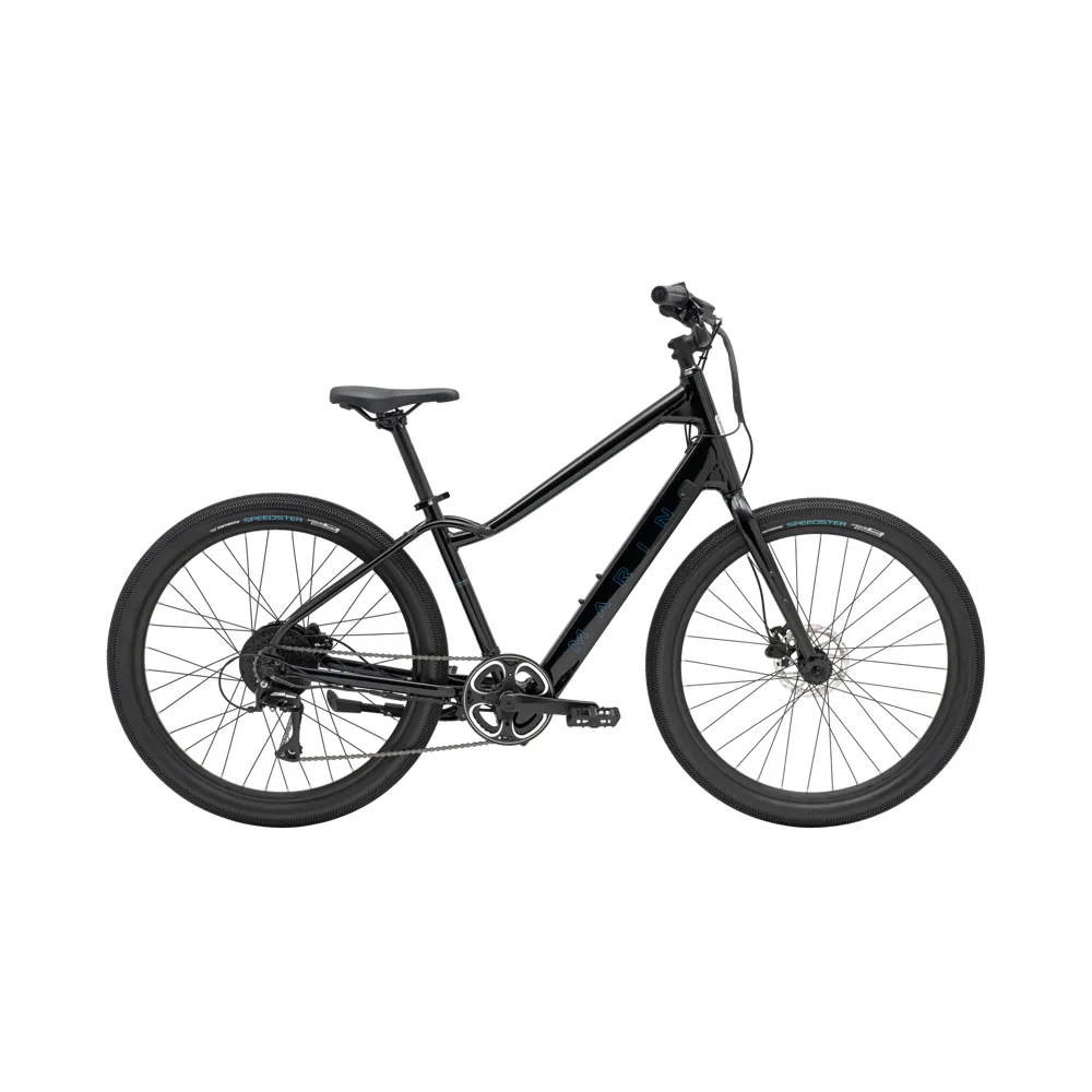uPRISE Bikes Marin Stinson E 2026 Electric Hybrid Bike - Black | Price match, 365 day returns, 18-Month Warranty, Finance Available & Free UK Delivery