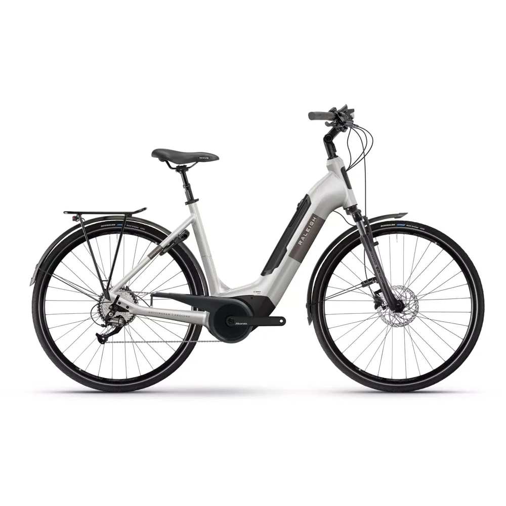 uPRISE Bikes Raleigh Motus Tour LTD Lowstep 2025 Electric Hybrid Bike - Off White | Price match, 365 day return s, 18-Month Warranty, Finance Available & Free UK Delivery
