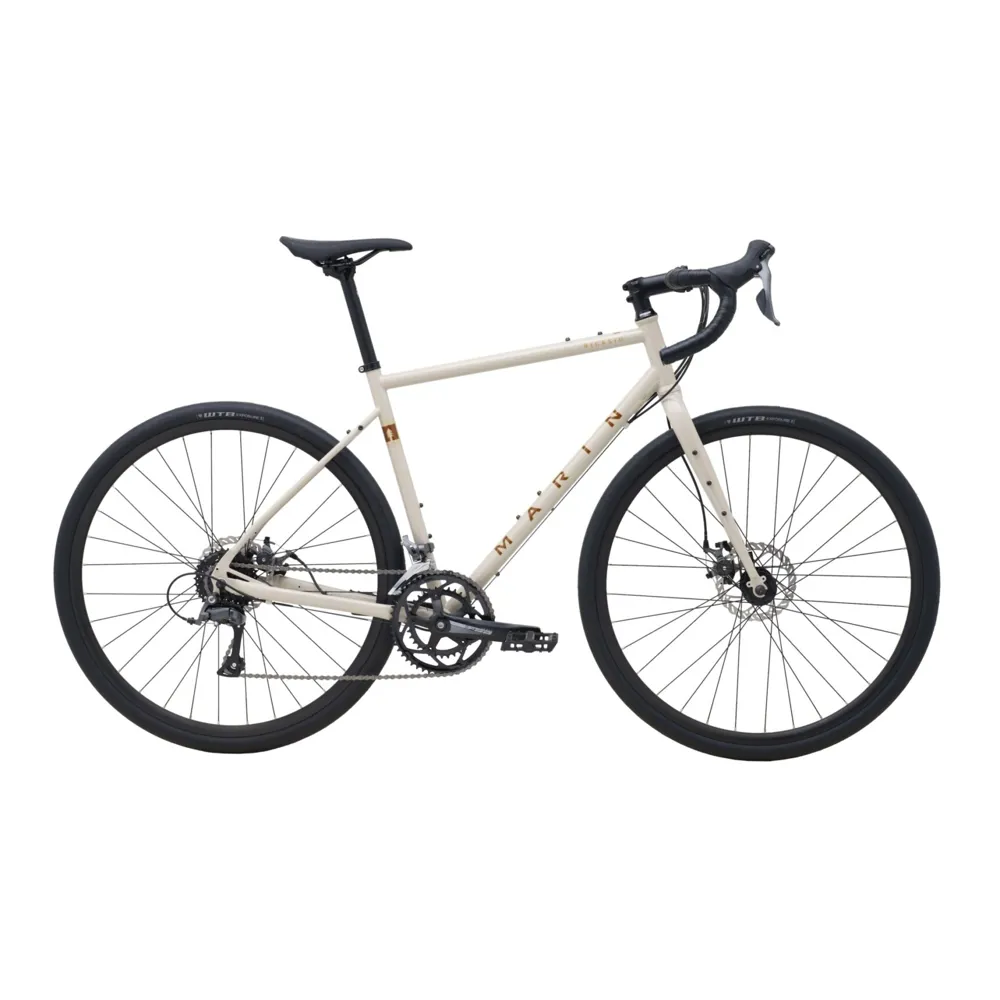 uPRISE Bikes Marin Nicasio 1 2025 Gravel Road Bike - White | Price match, 365 day return s, 18-Month Warranty, Finance Available & Free UK Delivery