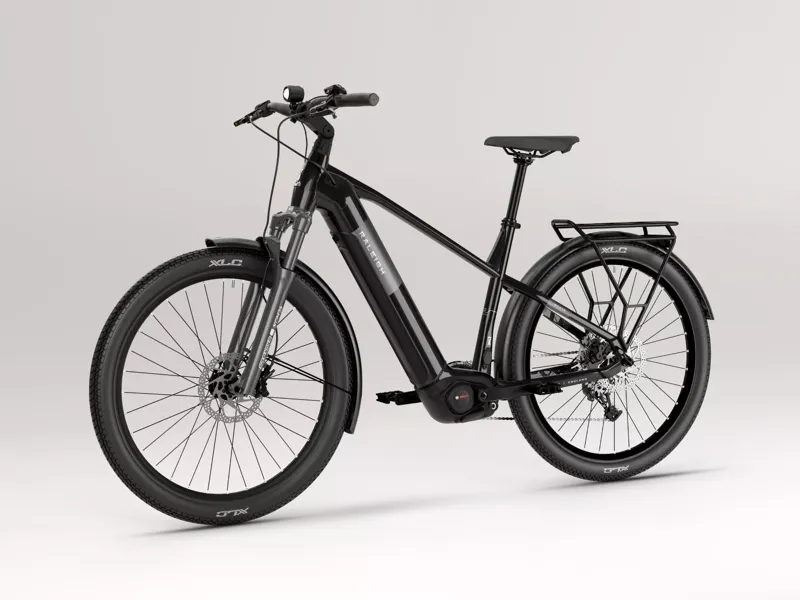 Raleigh Novus Crossbar 600wh 2026 Electric Hybrid Bike -  Black-2