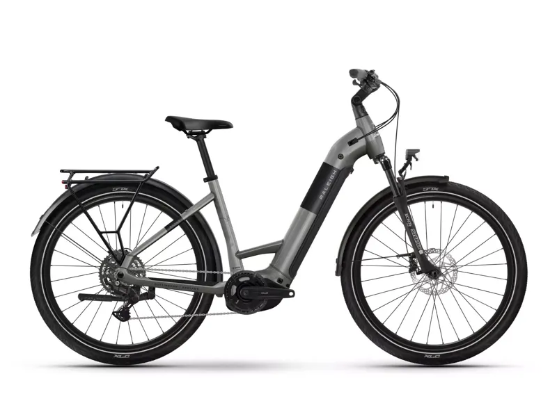 Raleigh Novus Lowstep 600wh 2026 Electric Hybrid Bike - Titanium