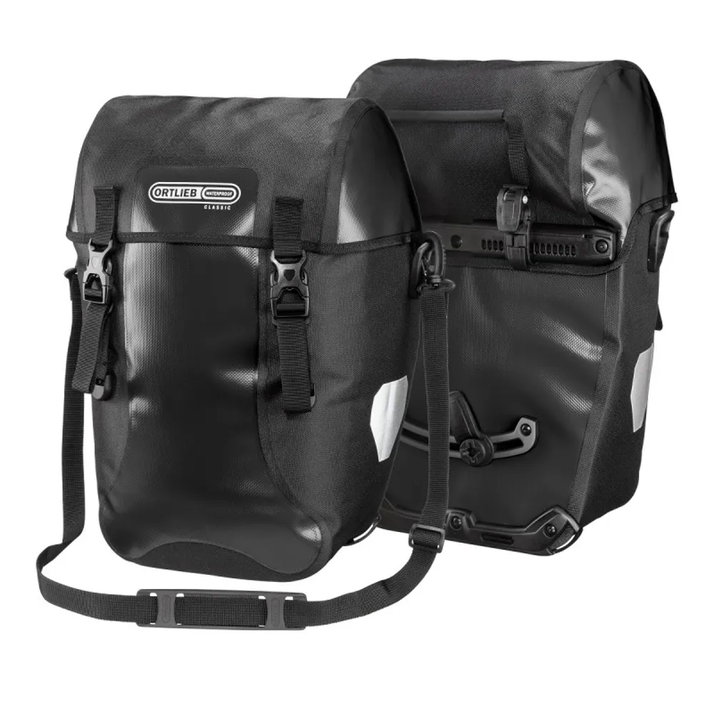 uPRISE Bikes Ortlieb Bike Packer Classic QL2.1 Pannier Bag - 40 Litre - Black | Price match, 365 day return s, 18-Month Warranty, Finance Available & Free UK Delivery
