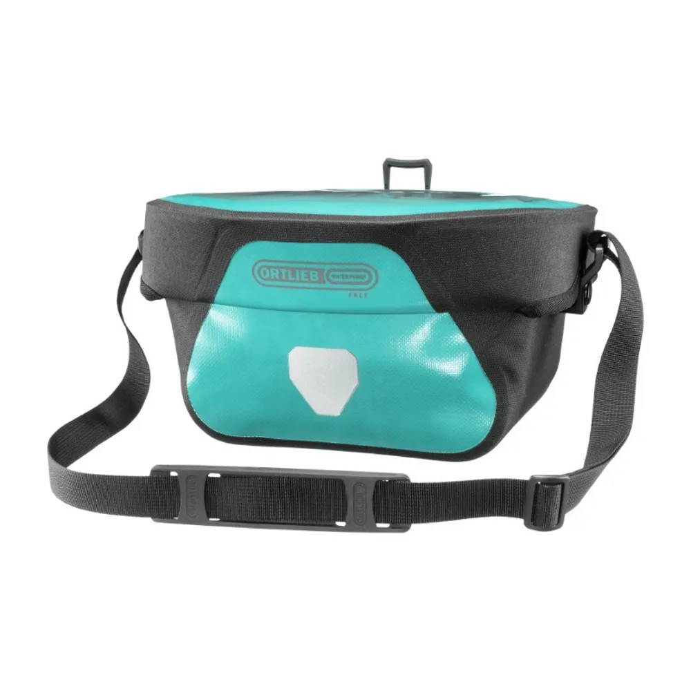 uPRISE Bikes Ortlieb Ulimate Six Free Handlebar Bag - 5 Litre - Lagoon | Price match, 365 day return s, 18-Month Warranty, Finance Available & Free UK Delivery
