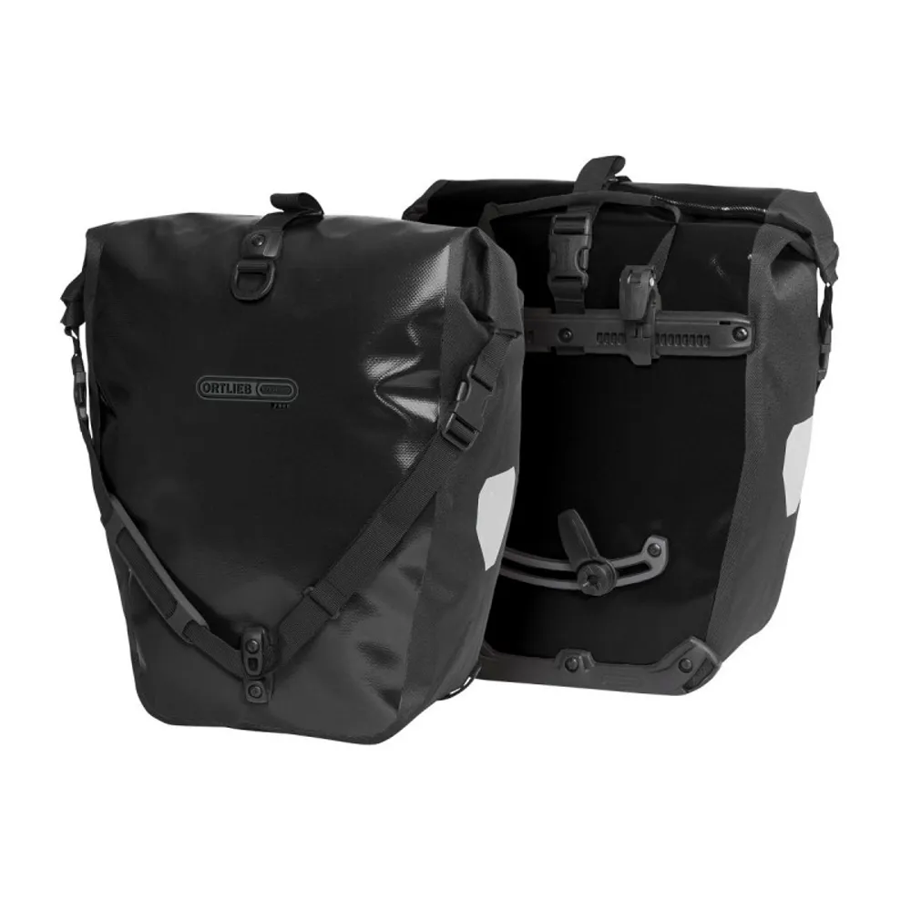 uPRISE Bikes Ortlieb Back-Roller Free QL2.1 Pannier Bag - 40 Litre - Black | Price match, 365 day return s, 18-Month Warranty, Finance Available & Free UK Delivery