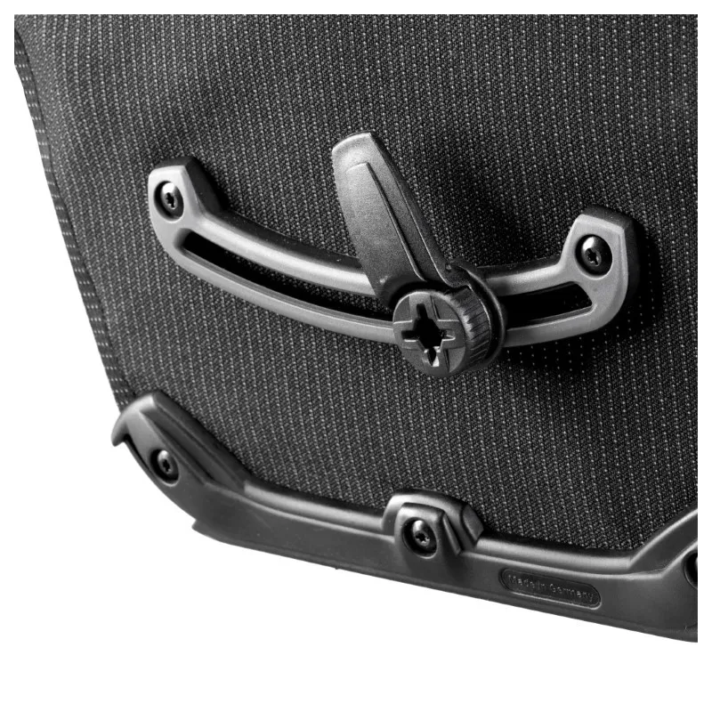 Ortlieb Back Roller QL2.1 Hi-Viz Single Pannier Bag - 20 Litre - Black-3