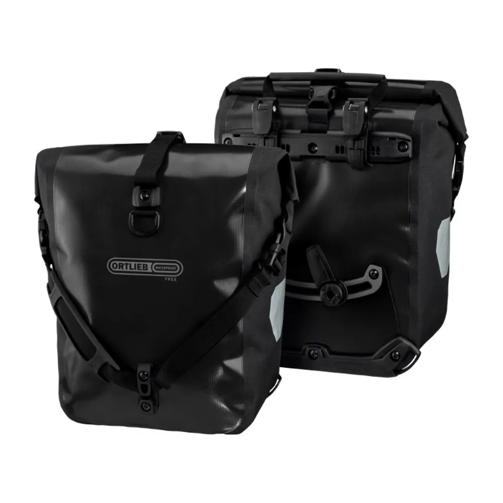 uPRISE Bikes Ortlieb Sport-Roller Free QL2.1 Pannier Bag - 25 Litre - Black | Price match, 365 day return s, 18-Month Warranty, Finance Available & Free UK Delivery