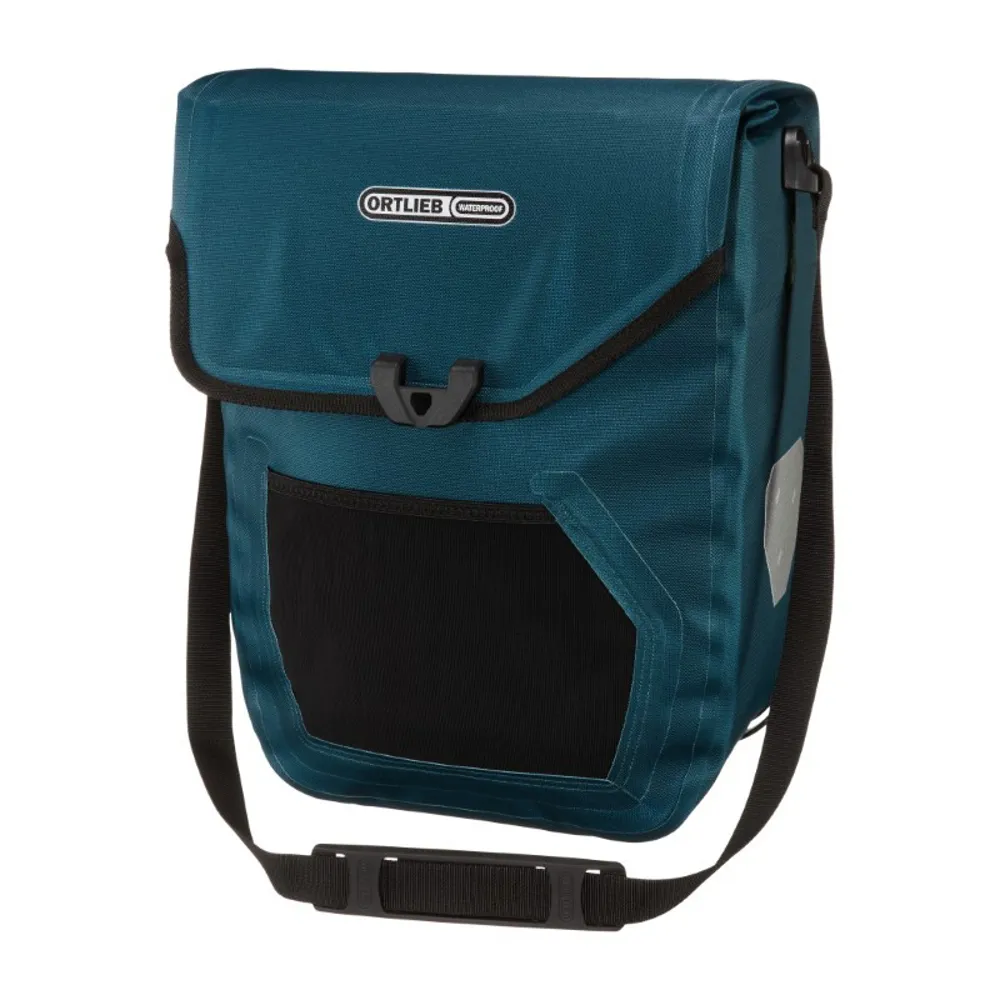 uPRISE Bikes Ortlieb E-Mate QL2.1 Single Pannier Bag - 16 Litre - Petrol | Price match, 365 day return s, 18-Month Warranty, Finance Available & Free UK Delivery