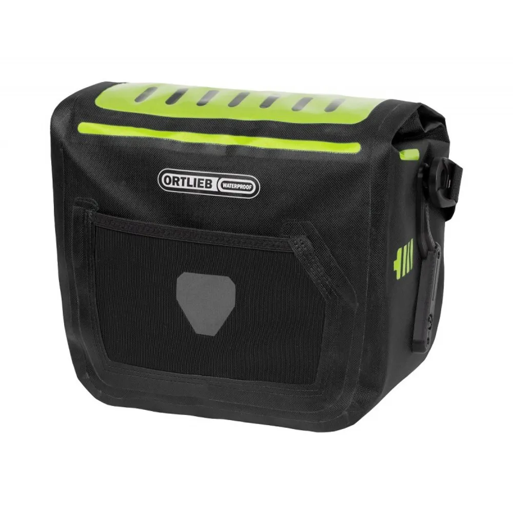 uPRISE Bikes Ortlieb E-Glow Handlebar Bag - 7 Litre - Black | Price match, 365 day return s, 18-Month Warranty, Finance Available & Free UK Delivery